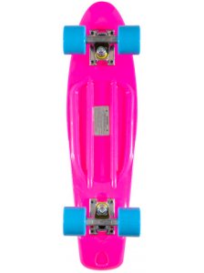 Stereo Vinyl Cruiser Complete Skateboard - Pink