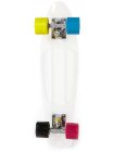 Stereo Vinyl Cruiser Complete Skateboard - Transparent