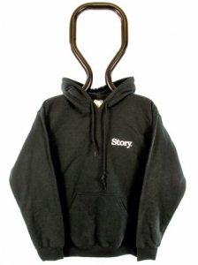 Story Greetings From Sheffield Hoody - Black