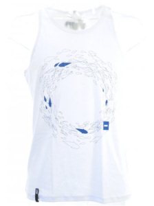 Sutsu Fish Fish Vest - White