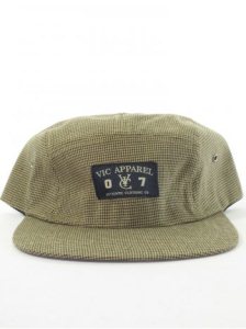Vic Chidori 5 Panel Cap - Brown