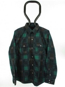 Volcom Dallas Tech Flannel Hoodie - Forest