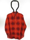 Volcom Tonal Plaid Western Tech Shirt - Red
