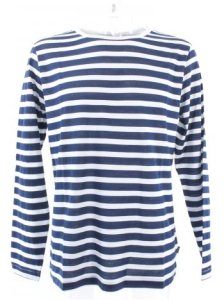 Wesc Trey Longsleeve Custom T-Shirt - Atlantic Blue