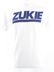 Zukie Giant T-Shirt - White/Blue