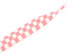 11402 Checker White/Pink Thick Laces