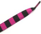11603 Stripes 2 Black/Purple Thick Laces