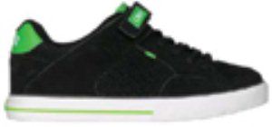 205 Vulc Black/White/Green Shoe