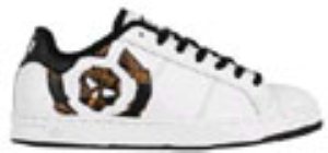 211 Bold White/Black/Orange Evil Shoe