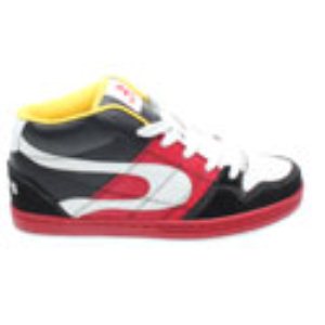 4130 Black/Red Shoe