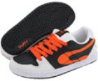 4130 Low Black/White/Orange Shoe