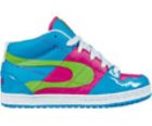 4130 Ocean/Magenta/Bright Green Shoe