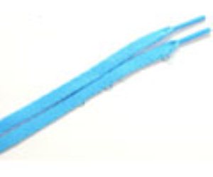 414 Sky Blue Solid Thin Laces