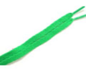 427 Kelly Green Solid Thin Laces