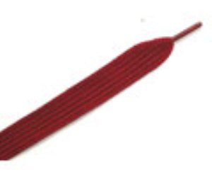 506 Maroon Solid Thick Laces