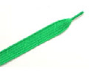 541 Kelly Green Solid Thick Laces