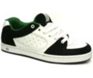 Accel Tt  White/Black/Green Shoe