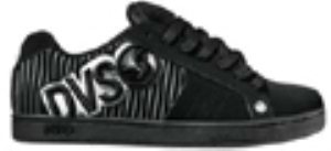 Accomplice Black Nubuck Pinstripe Shoe