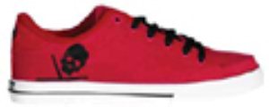 Al50 Red/White/Skull Shoe