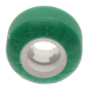 All-Star Green/White 49Mm  Skateboard Wheels