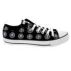 All Star Hi Print Black/White Shoe 113972