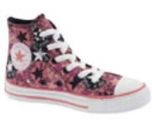 All Star Hi Repeat Patch Camo Blossom/Ibis Kids Shoe
