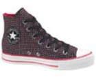 All Star Hi Speciality Canvas Black/White/Azalea Shoe 112463