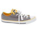 All Star Ox Double Tongue Grey/Freesia Yellow Shoe 109423