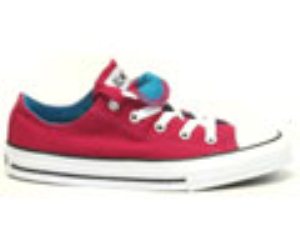 All Star Ox Double Tongue Sangria/Enamel Blue Kids Shoe 310755