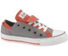 All Star Ox Double Upper Grey/Orange Kids Shoe