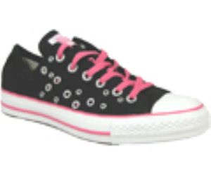 All Star Ox Multi Eye Black/White/Bubblegum Shoe