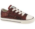 All Star Ox Print Chilli Pepper/Milk/Glitter Toddler Shoe