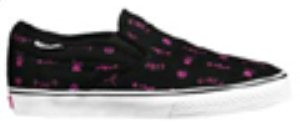 Alw50 Black/Magenta/White Womens Slips
