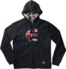 Amberg Black Zip Hoodie