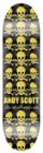 Andy Scott Multi Skull Skateboard Deck