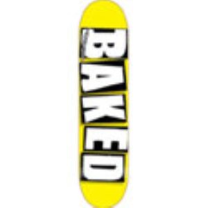 Baked Yellow Skateboard Deck