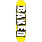 Baked Yellow Skateboard Deck