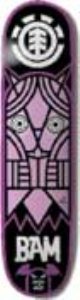 Bam Margera Night Creatures Helium Skateboard Deck