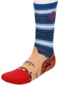 Bandito Sock Puppet Socks - Blue