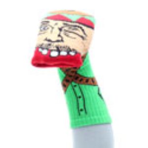 Bandito Sock Puppet Socks - Green