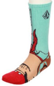 Bandito Sock Puppet Socks - Light Blue