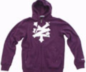 Basic Cracker Royal Purple Zip Hoody