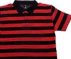 Bass Striped Jersey Polo