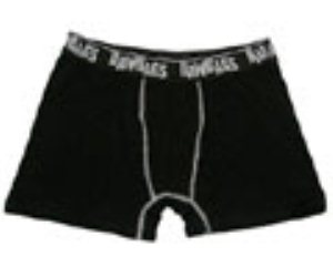 Bawbags Black Plain Boxer Shorts