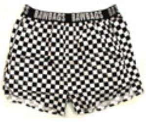 Bawbags Black Square  Boxer Shorts