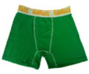 Bawbags Kelly Green Plain Boxer Shorts