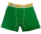 Bawbags Kelly Green Plain Boxer Shorts