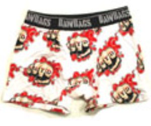 Bawbags Swyd White Boxer Shorts