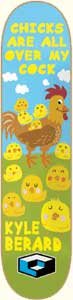 Berard Chick Forever Skateboard Deck