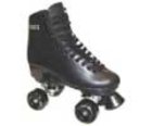 Bfp Black Leather Quad Roller Skates